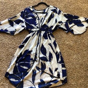 Silky robe or bathing suit cover, you choose!